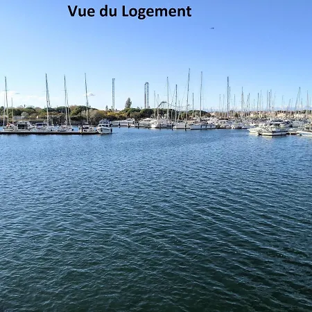 Apartment T2 Vue Port,Piscine,Tennis,Garage,Aire De Jeux, *