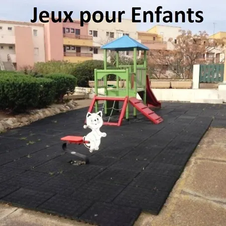 Apartment T2 Vue Port,Piscine,Tennis,Garage,Aire De Jeux,